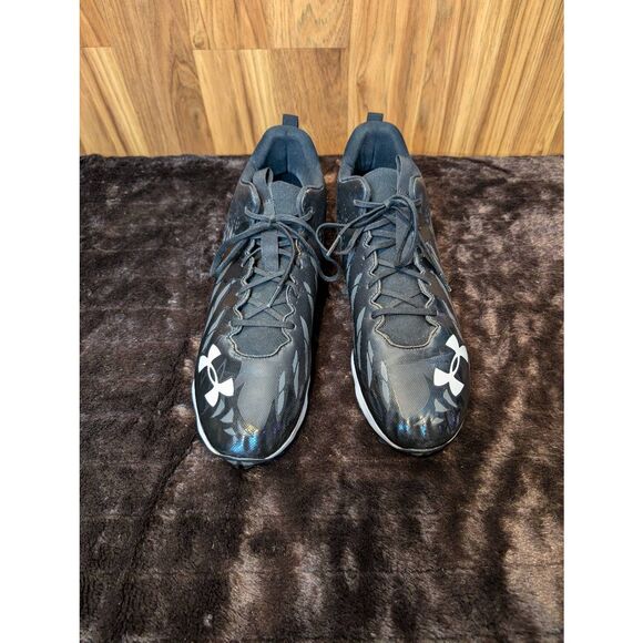 Under Armour lace-up football cleats size 12* - Picture 2 of 5